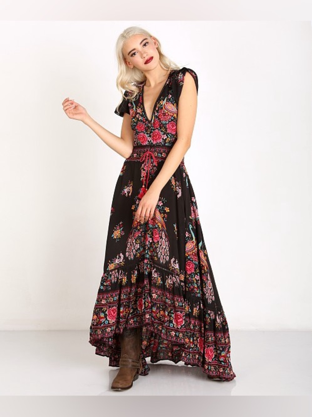 Spell & The Gypsy Collective Hotel Paradiso Dress- RARE FIND - Picture 3 of 6